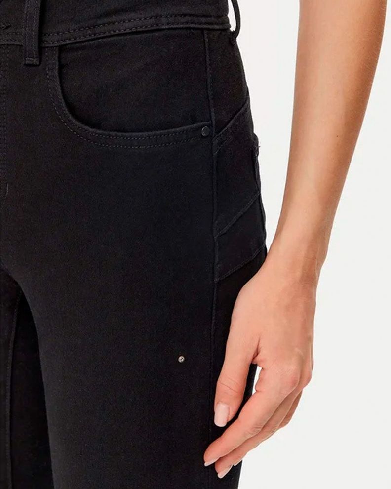 Jeans Guess Mujer Shape Up Negro-3