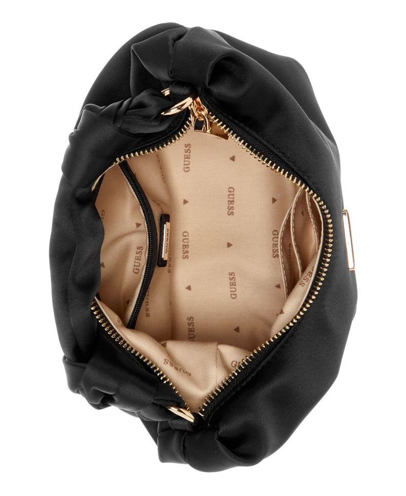 Cartera Guess Mujer Velina Hobo - Negro-3