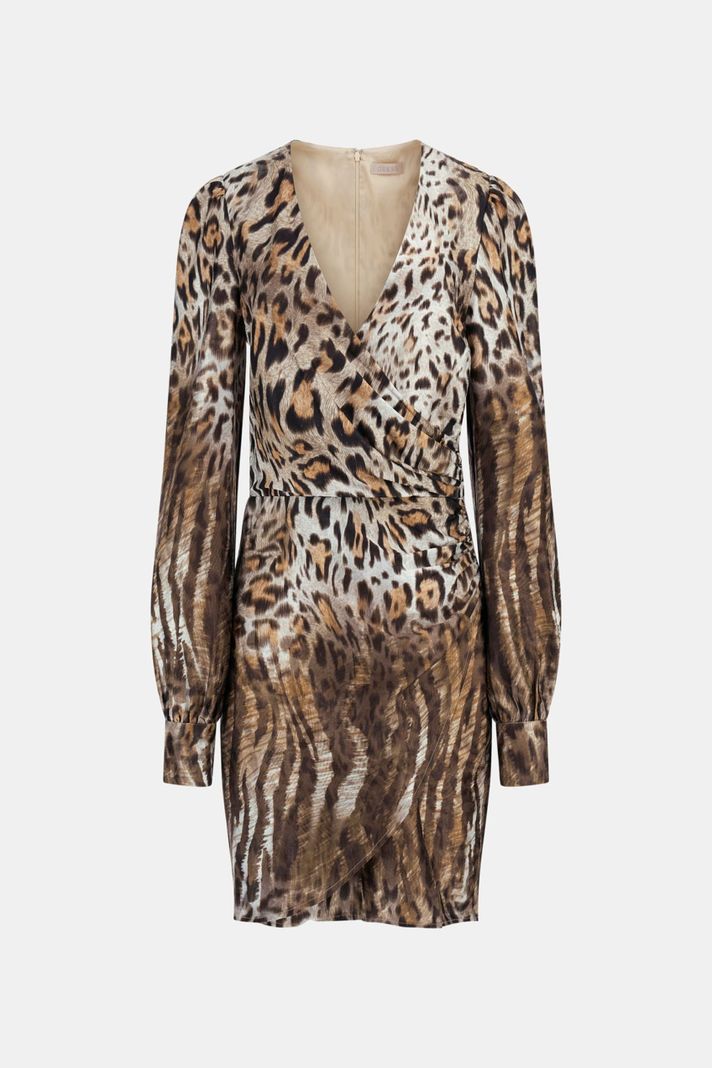 Vestido Guess Mujer Marion Fix Wrap Dress Surtido-5