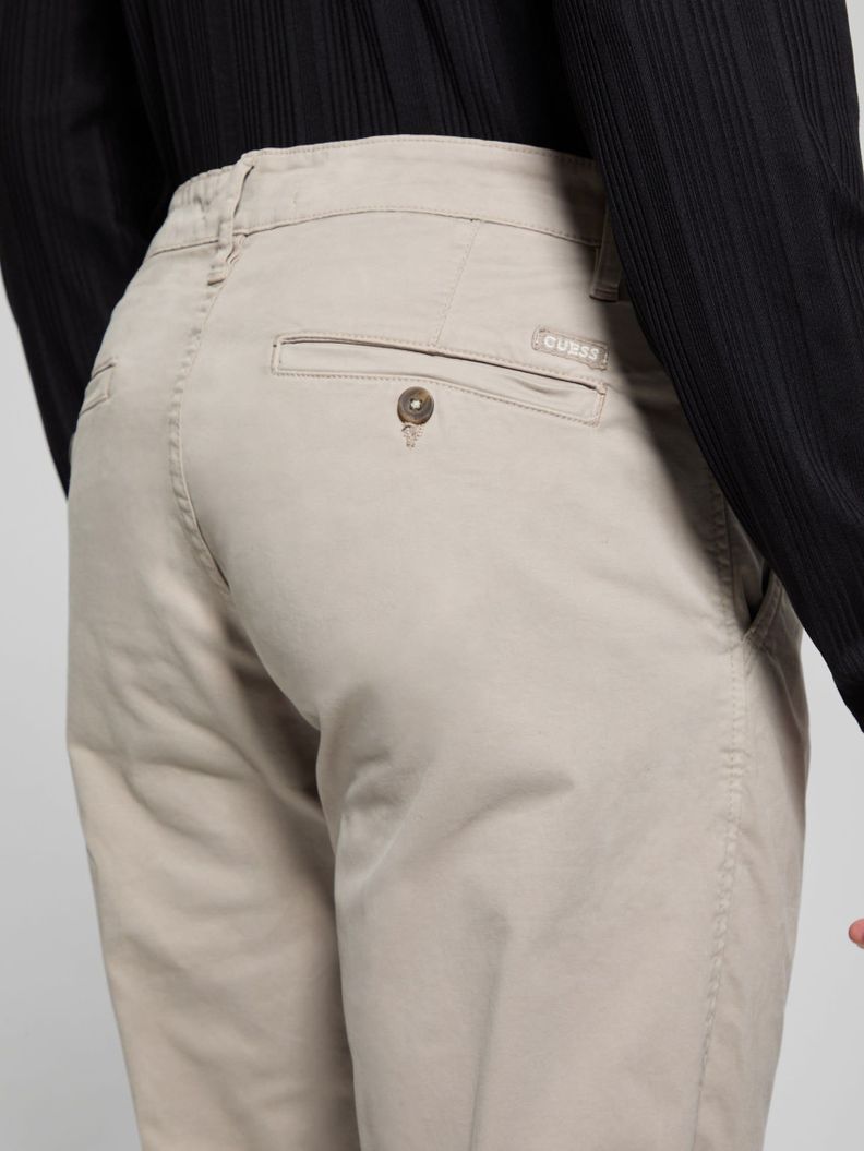 Pantalon Guess Hombre Angels Chino Café-2