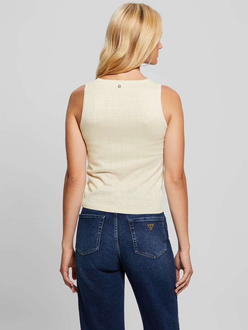 Polera Guess Mujer Sl Hot Fix Janine Swtr Surtido-1