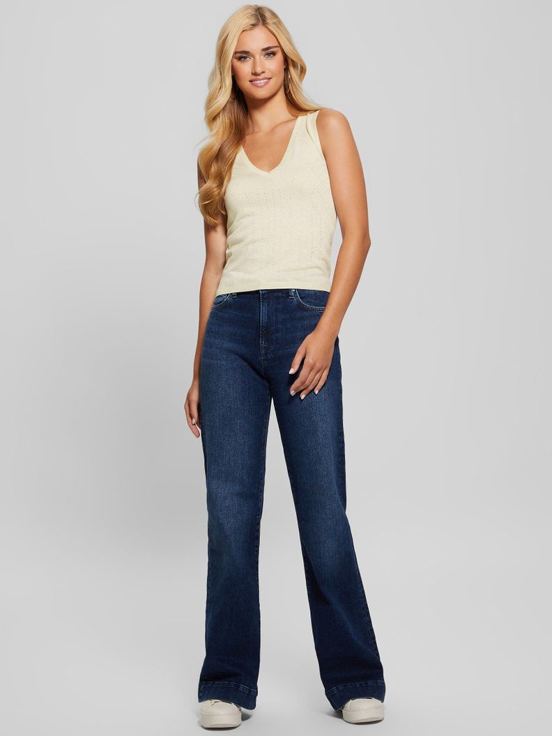 Polera Guess Mujer Sl Hot Fix Janine Swtr Surtido-2