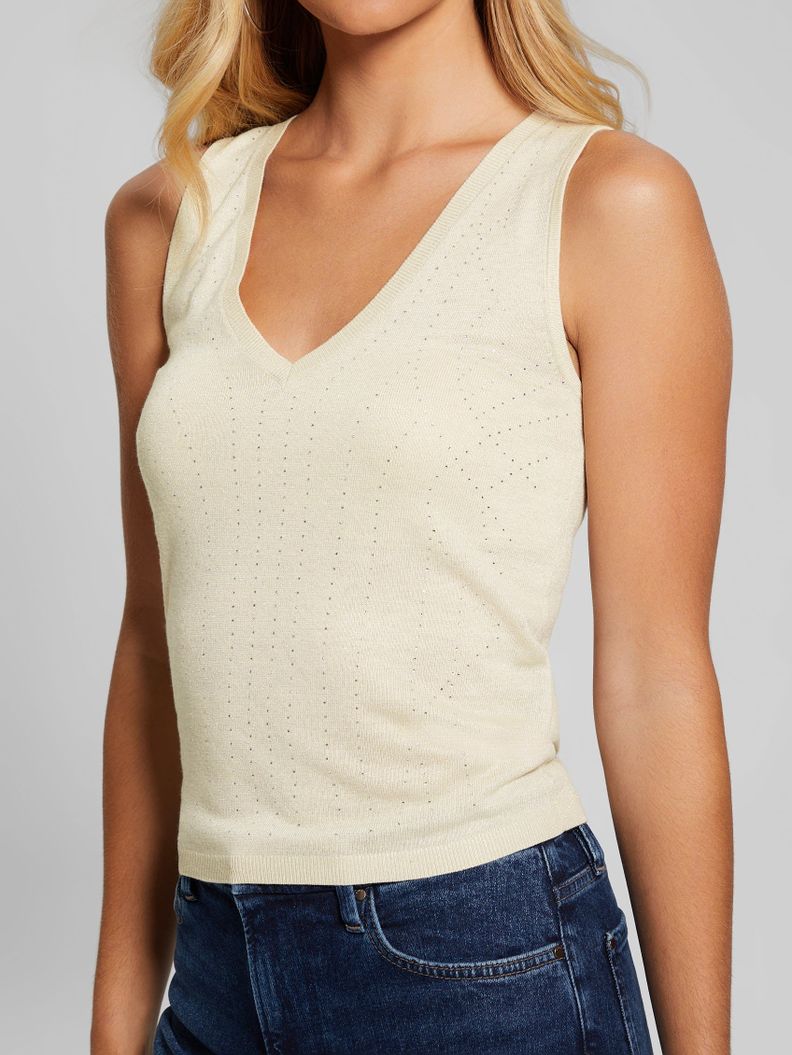 Polera Guess Mujer Sl Hot Fix Janine Swtr Surtido-3
