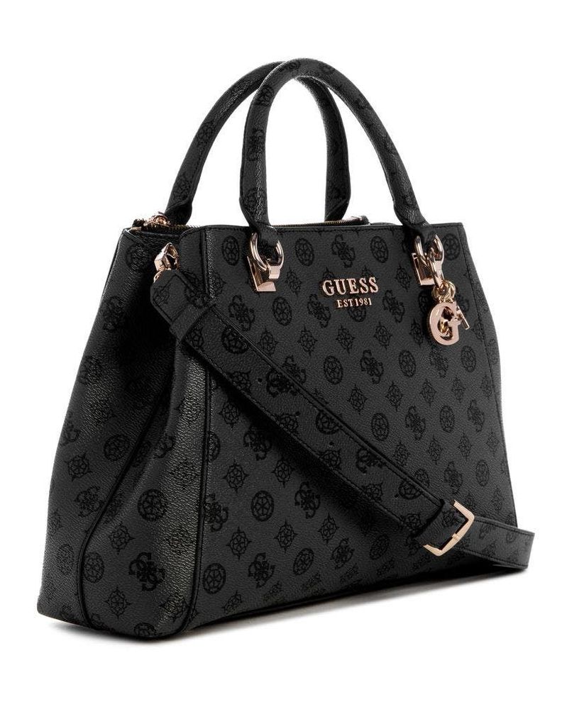 Cartera Guess Mujer Evelune Lrg Girlfriend Satchel Gris-1