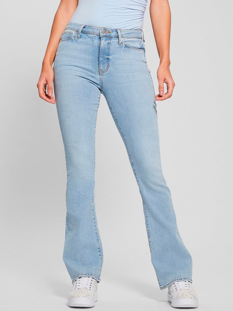Jeans Guess Mujer Sexy Flare Denim.-0
