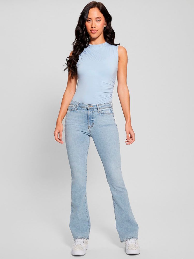 Jeans Guess Mujer Sexy Flare Denim.-6