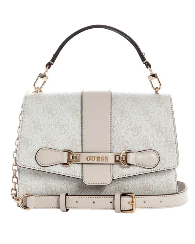 Cartera Guess Mujer Nolana Top Handle Flap Blanco-1