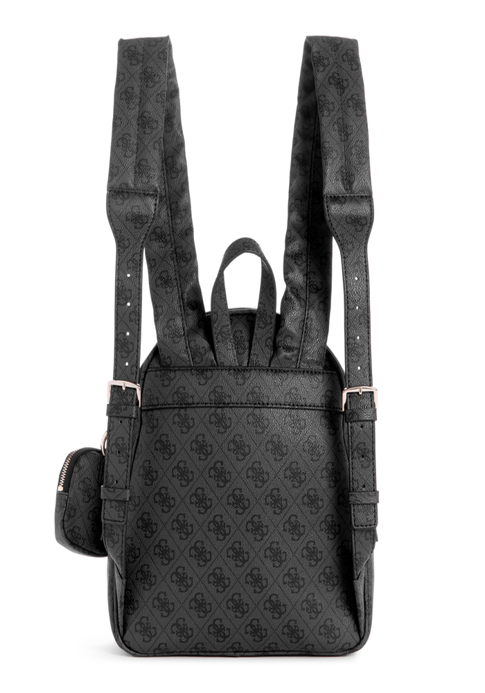 Mochila Guess Mujer Power Play Tech Backpack Carbón-2