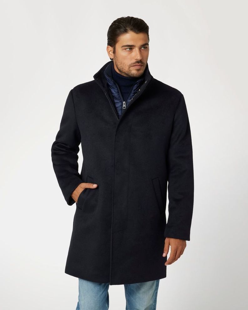 Abrigo Guess Hombre Urban Coat Negro-0
