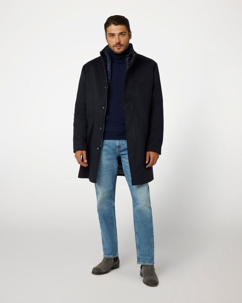 Abrigo Guess Hombre Urban Coat Negro-1