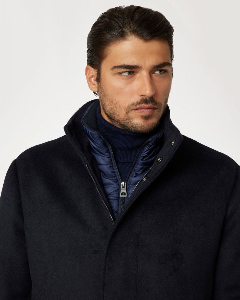 Abrigo Guess Hombre Urban Coat Negro-3