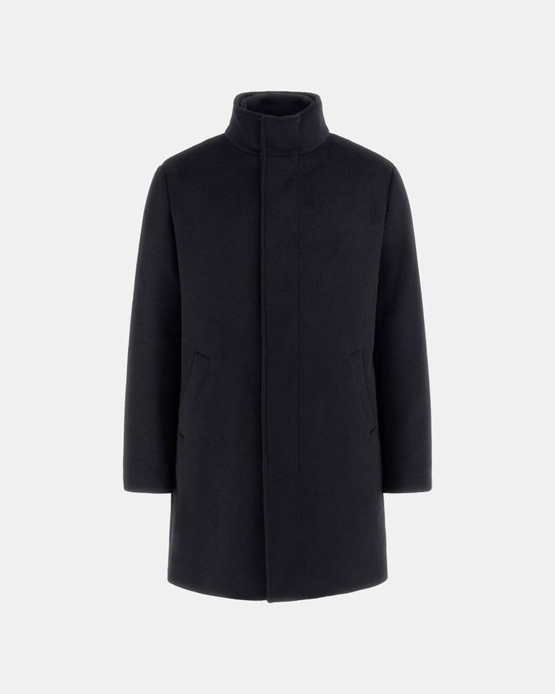 Abrigo Guess Hombre Urban Coat Negro-4