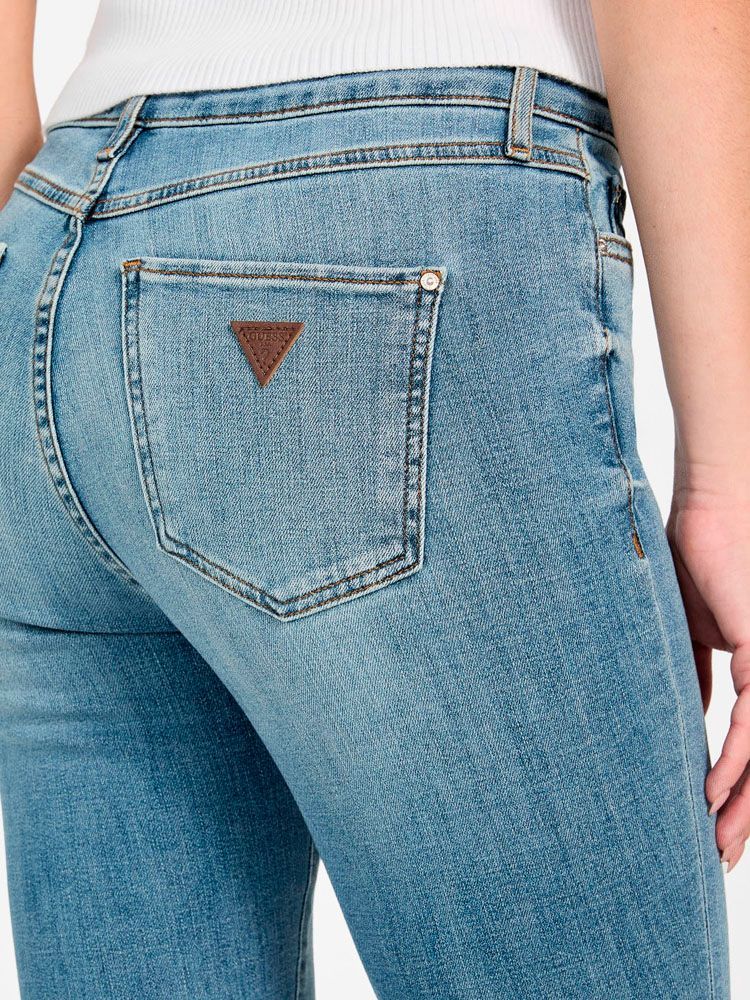 Jeans Guess Mujer 1981 Skinny - Azul.-3