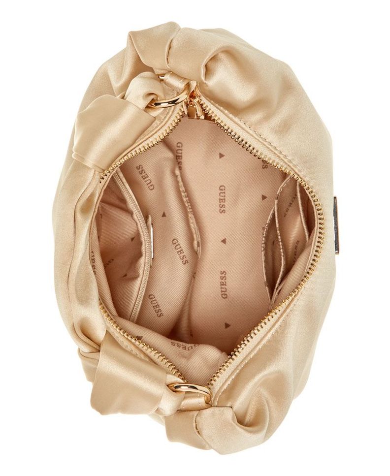 Cartera Guess Mujer Velina Hobo Dorado-3