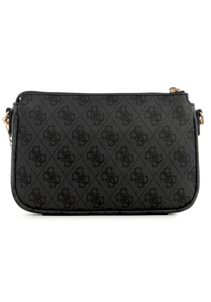Cartera Guess Mujer Noelle Dbl Pouch Crossbody Carbon-4