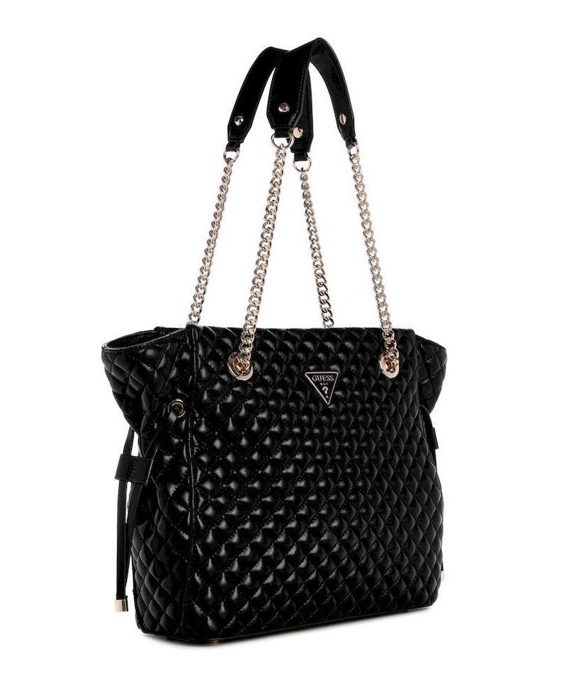Cartera Guess Mujer Eco Rianee Tote Negro-1