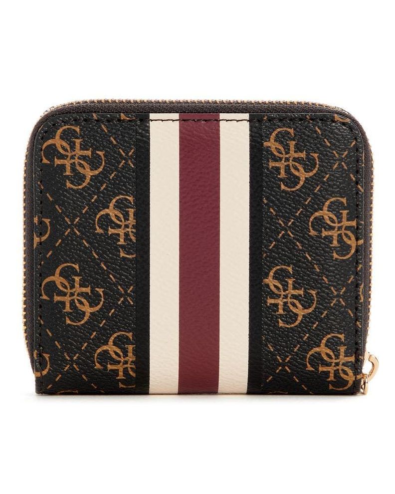 Billetera Guess Mujer Laurel Slg Small Zip Around Surtido-1