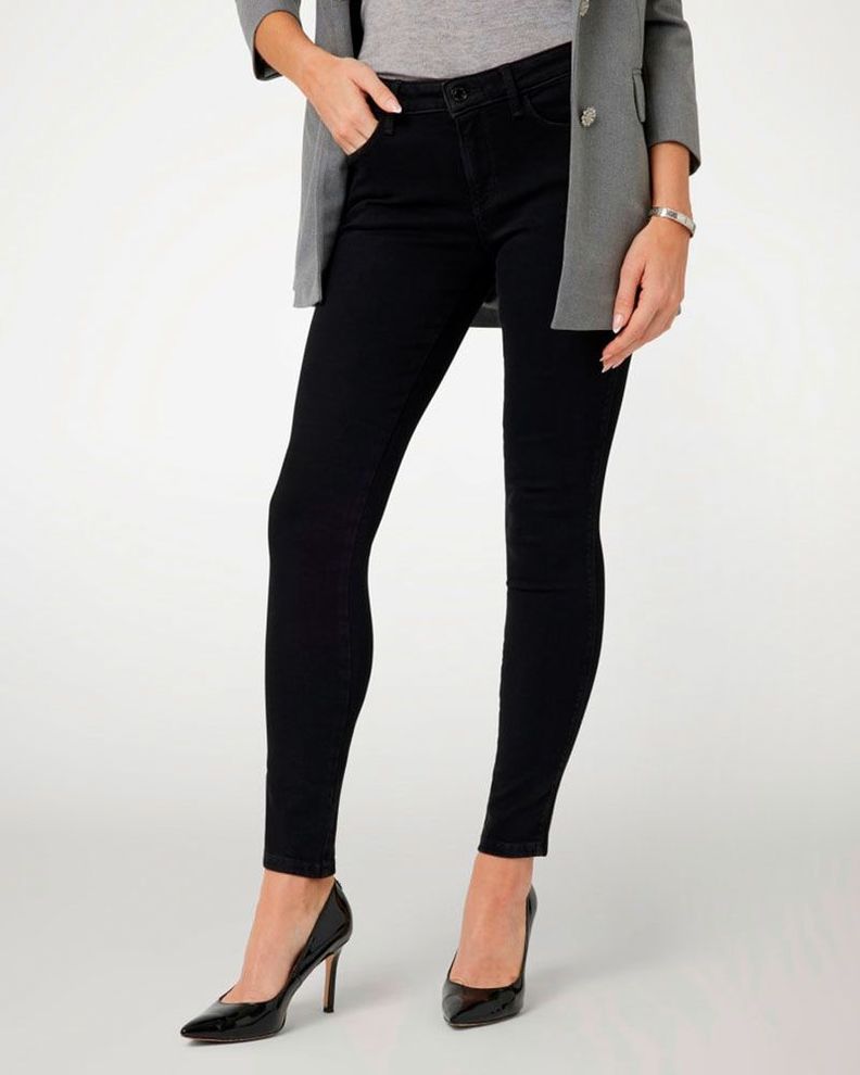 Jeans Guess Mujer Curve X Negro-0