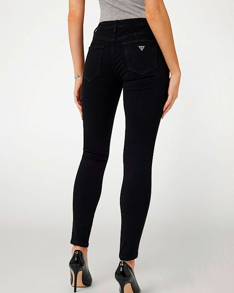 Jeans Guess Mujer Curve X Negro-2