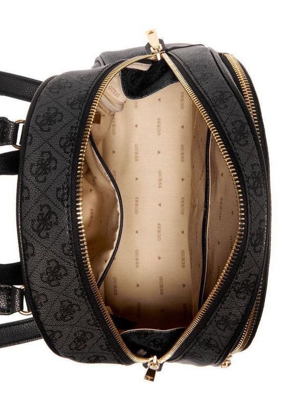 Mochila Guess Mujer Manhattan Large Backpack Carbón-3