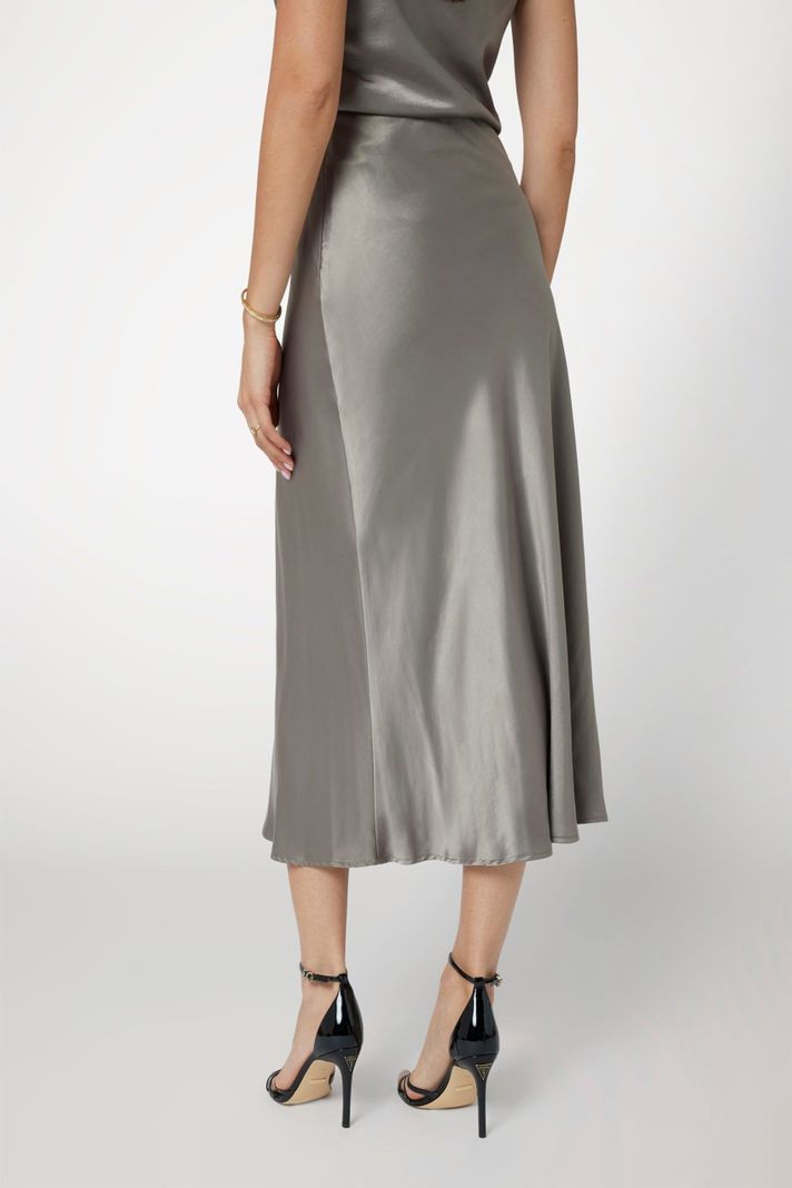 Falda Guess Mujer Anastasia Long Satin Skirt Surtido-2