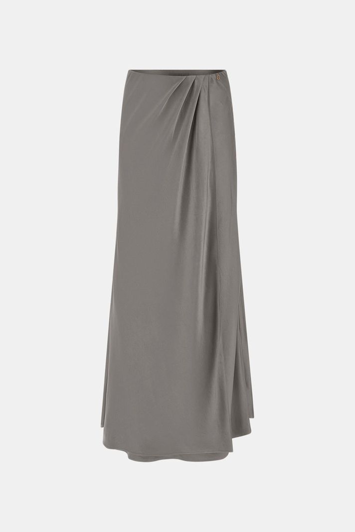 Falda Guess Mujer Anastasia Long Satin Skirt Surtido-6