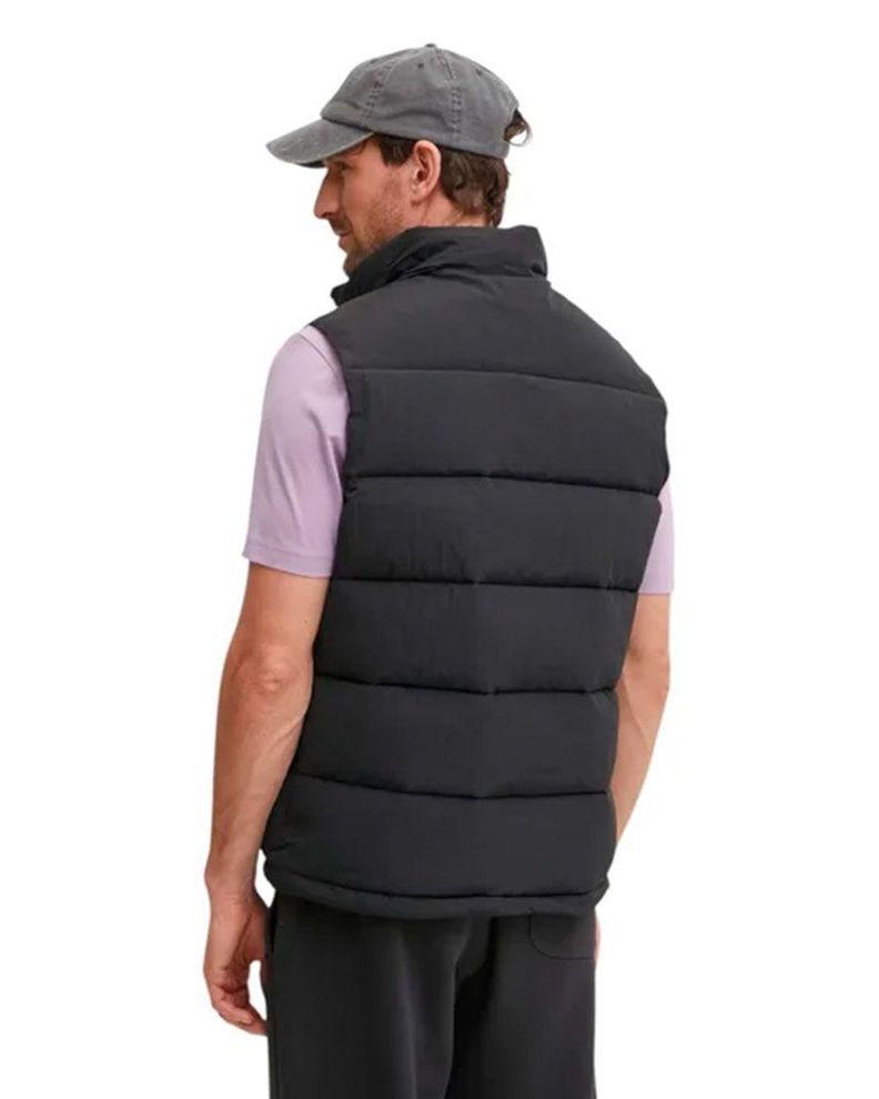 Chaqueta Guess Hombre Rohan Quilted Vest Negro-2
