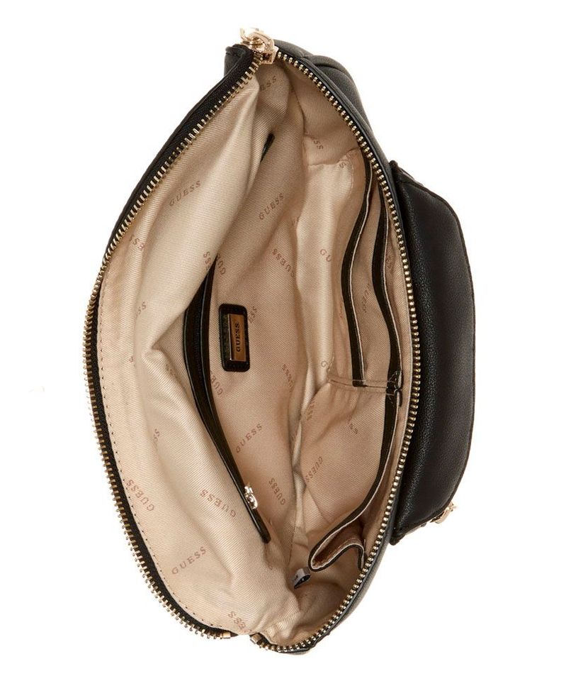 Banano Guess Mujer Manhattan Belt Bag Negro-2