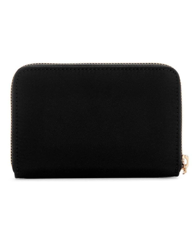 Billetera Guess Mujer Eco Gemma Slg Med Zip Around Negro-1