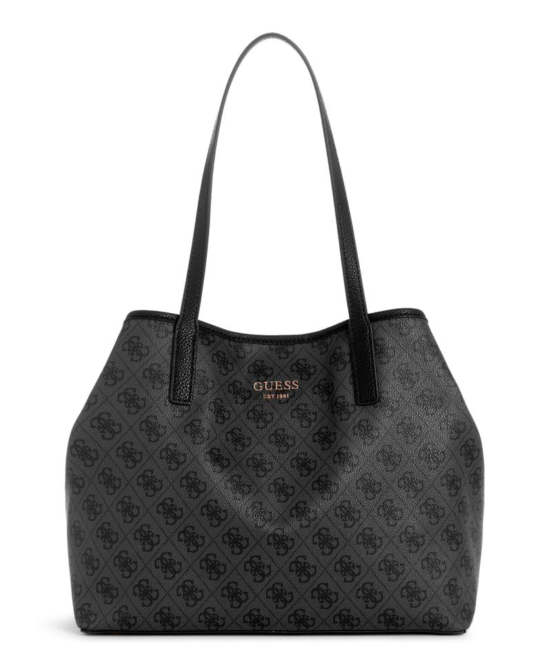 Cartera Guess Mujer Vikky Ii 2 In 1 Tote Gris-0