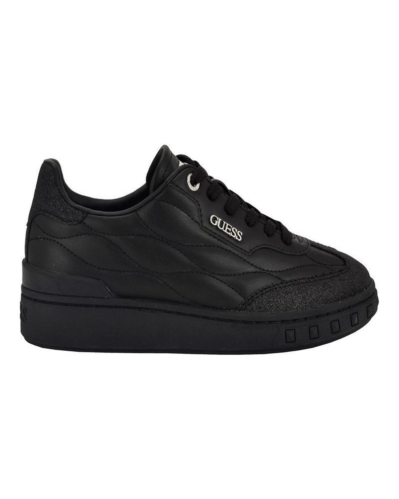 Zapatillas Guess Mujer Footwear Gwiquilt Negro-2