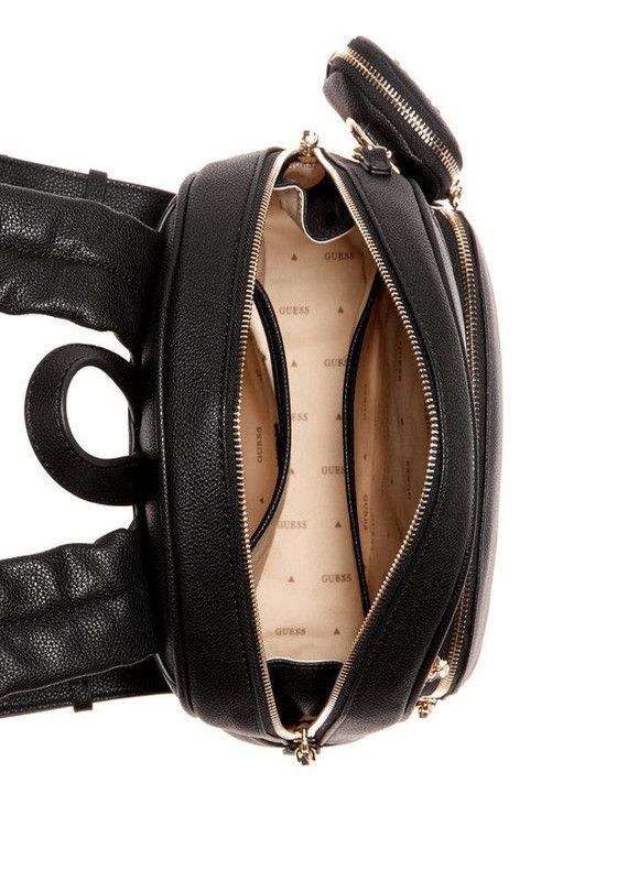 Mochila Guess Mujer Power Play Tech Negro.-3
