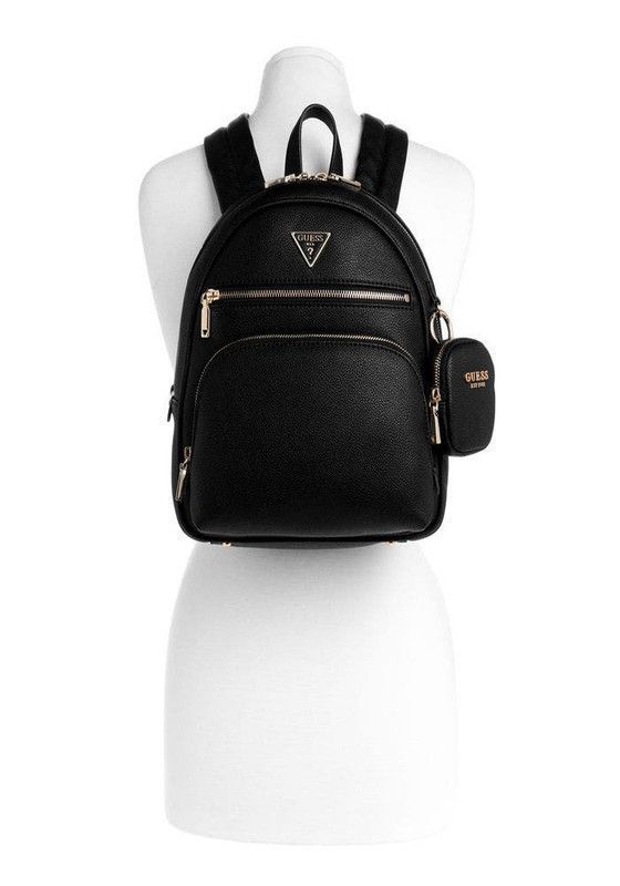 Mochila Guess Mujer Power Play Tech Negro.-4
