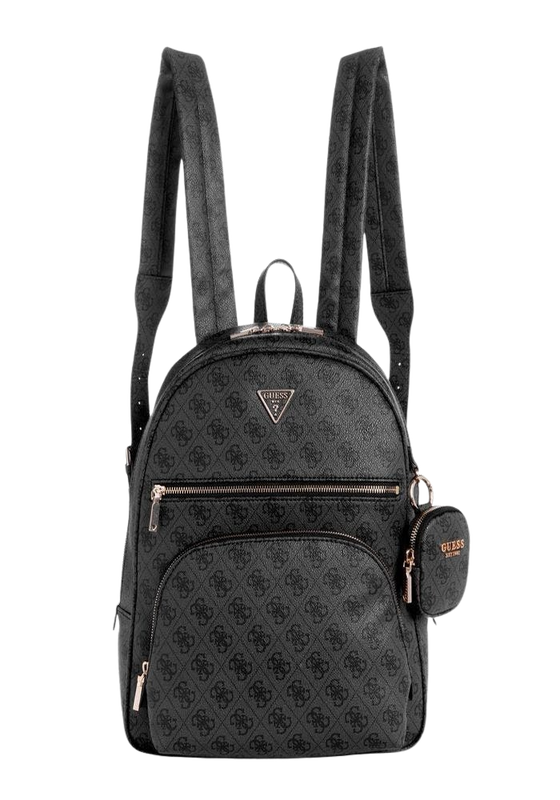 Mochila Guess Mujer Power Play Large Tech Backpack Carbón-0