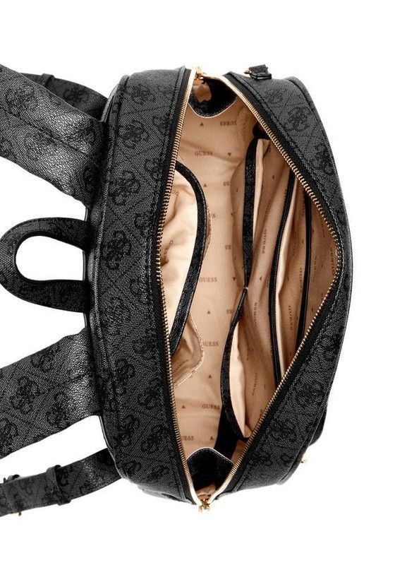 Mochila Guess Mujer Power Play Large Tech Backpack Carbón-3