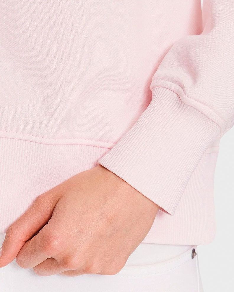 Poleron Guess Mujer Cn Original Fleece Rosado-4
