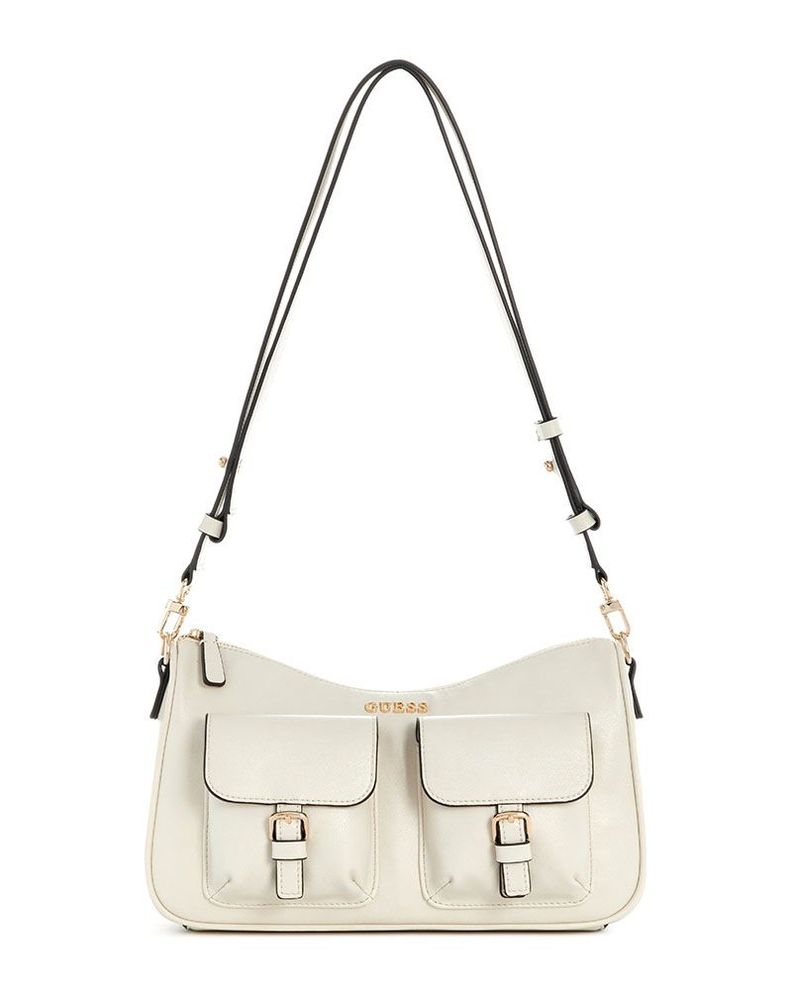 Cartera Kassie Convertible Shldr Bag Crema Guess | Paris.cl