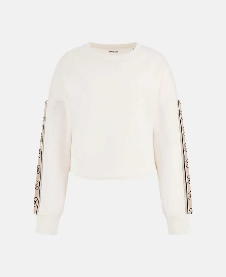 Poleron Guess Mujer Cymone Cn Sweatshirt Celeste-4