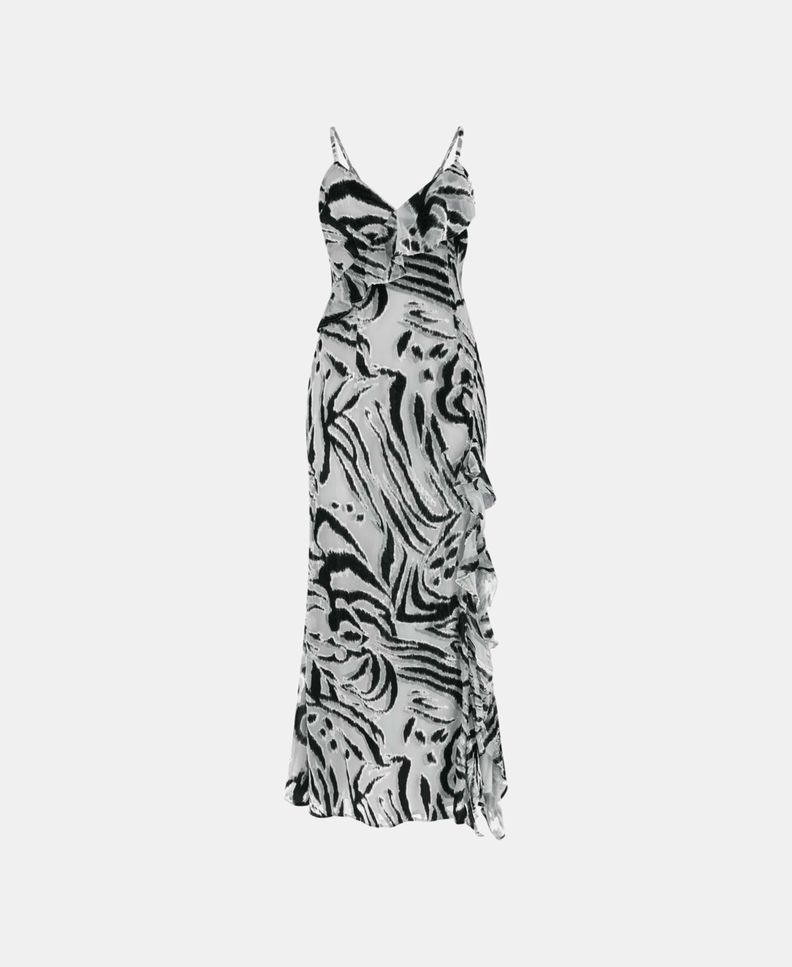 Vestido Guess Mujer Lydie Spaghetti Long Dress Surtido-7