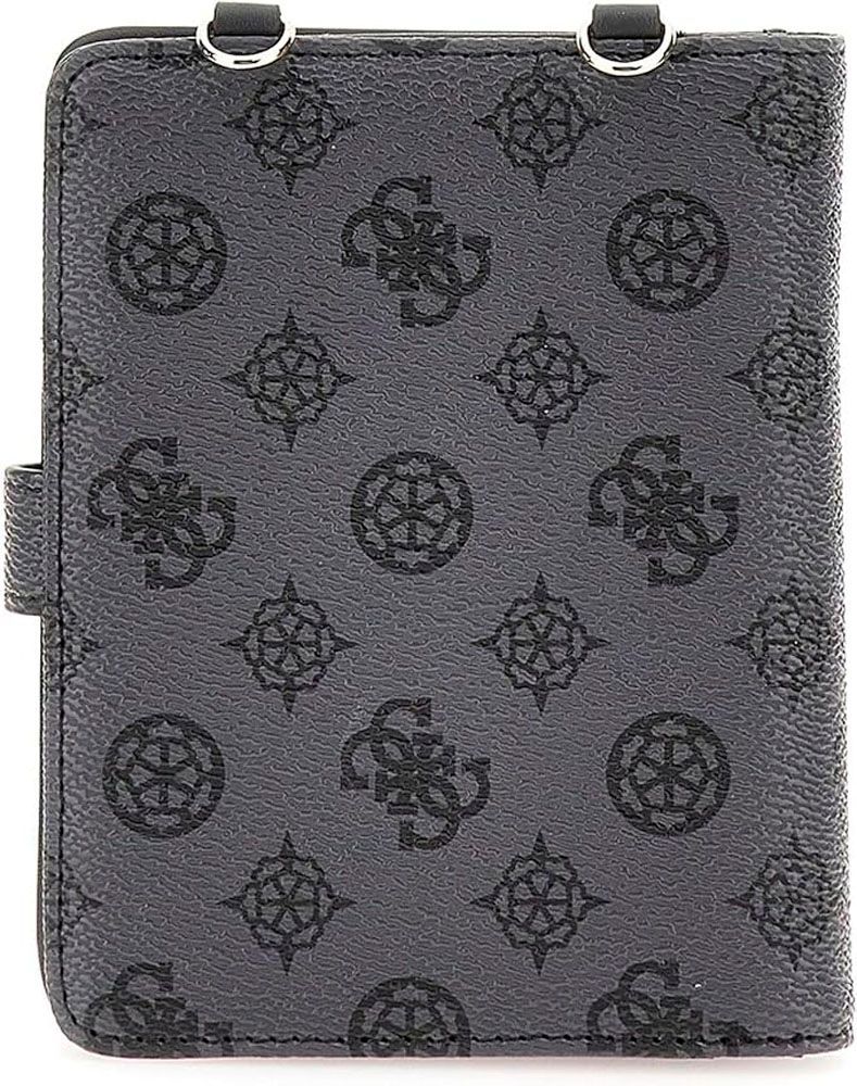 Billetera Guess Mujer Wilder Passport Holder Gris-2