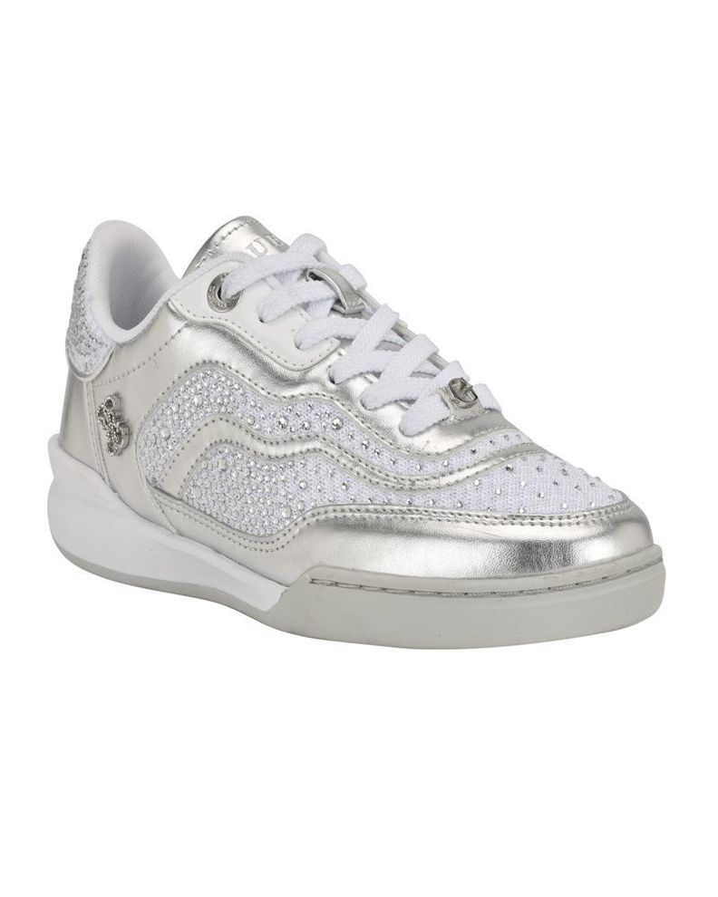 Zapatillas Guess Mujer Footwear Gwpritie Plata-0