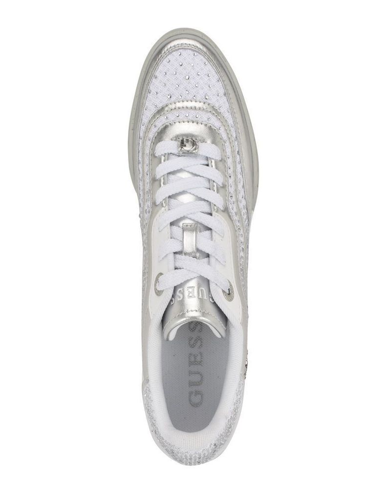 Zapatillas Guess Mujer Footwear Gwpritie Plata-4