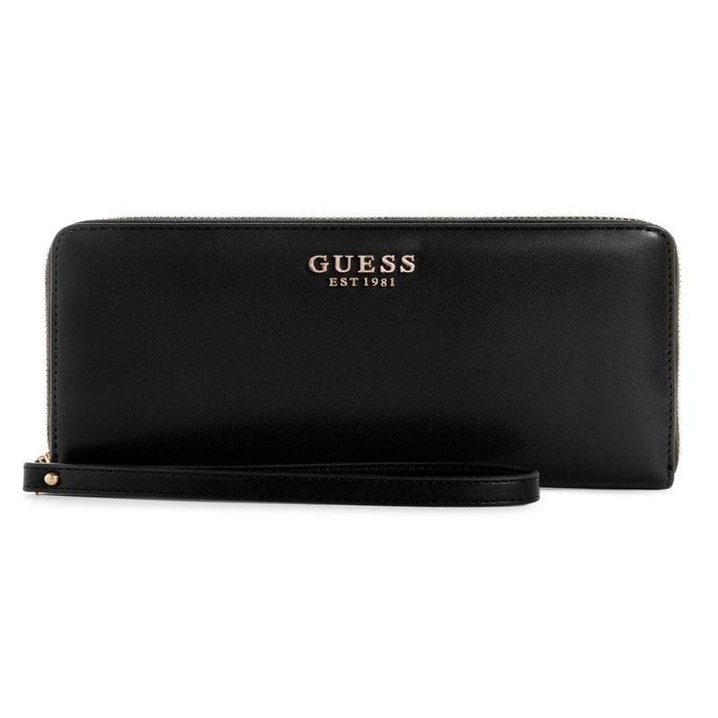 Billetera Guess Mujer Laurel Slg Cheque Organizr Negro-0