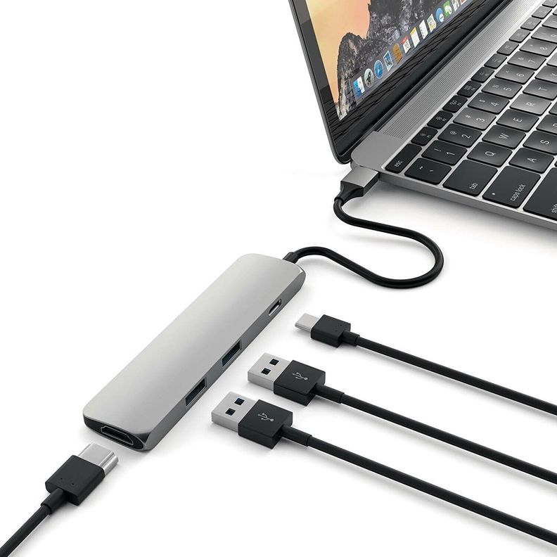 Hub Usb-c 4 Puertos - -1