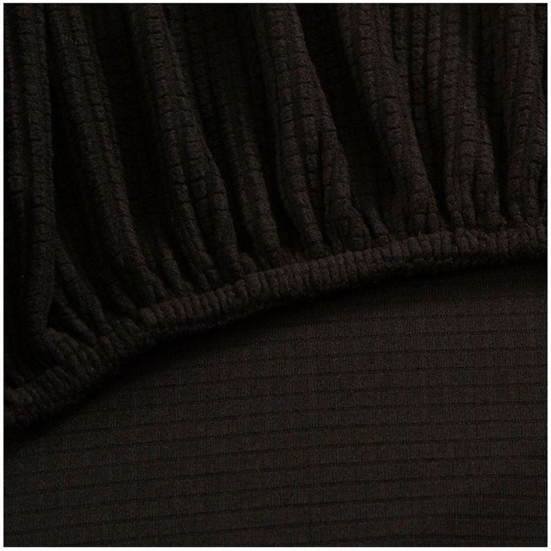 Funda de Futon Negro Cuadrille-2