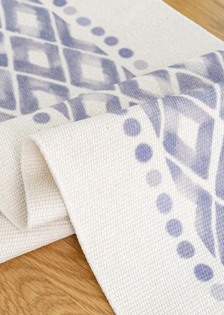 Camino de mesa 35x180cm + Individuales Set de 7 piezas mod02-4
