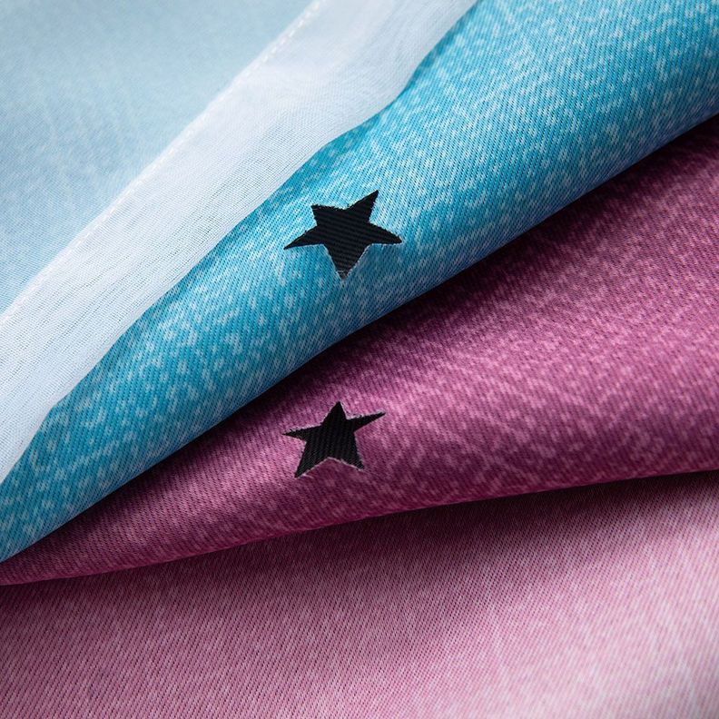 Cortinas Blackout con Destellos de Luz Estrella MultiLila-4