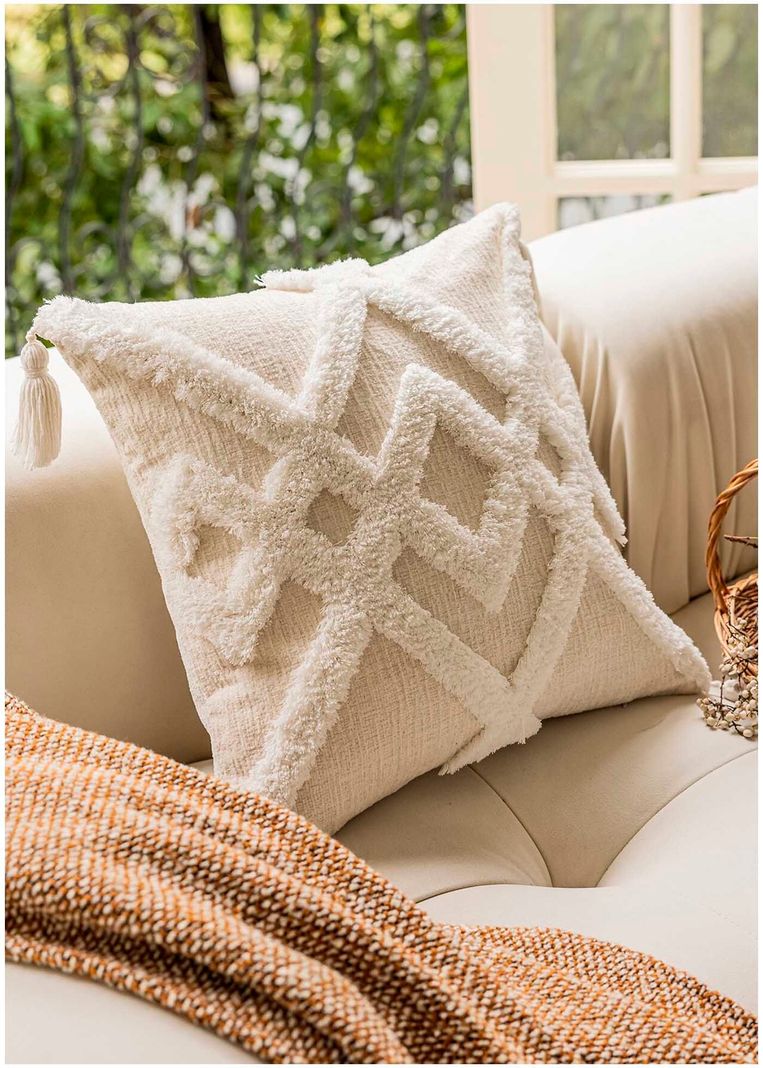 Pack de 02 Fundas De Cojin Diseño Boho 45x45 Cm mod18-0