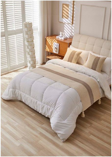 Set Piecera Boho 70 X 210 + 2 fundas de cojin mod03-0