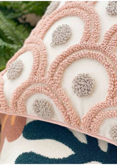 Pack de 02 Fundas De Cojin Diseño Boho 45x45 Cm mod11-1